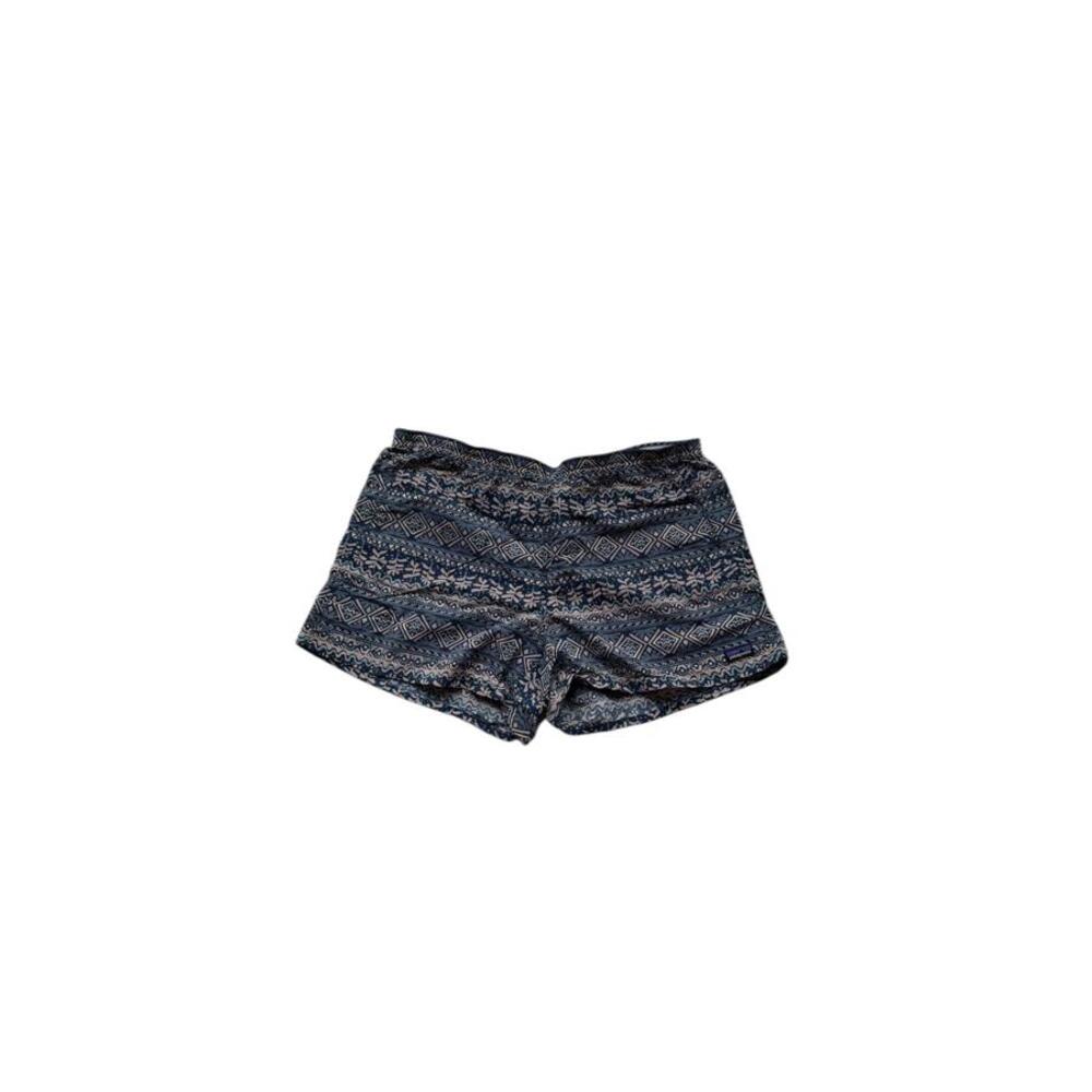 Patagonia Baggies Shorts Womens XL Mangrove Tiki Tidepool Blue 5” Swim Hiking